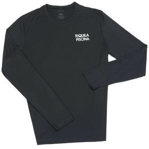 BLACK Adult Rash Guard Unisex Swim Shirt UPF 50+ UV Sun Protection Tee – New